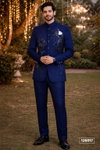 Blue Colour Outluk Vol 126 Designer Mens Jodhpuri Suits Manufacturers 126017
